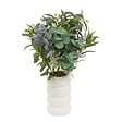 ATMOSPHERA - Composition florale Artificielle Uda Lavande et Eucalyptus 66 cm - vignette