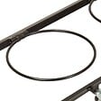 ATMOSPHERA - Présentoir pour 16 Fleurs Meika en Acier H149cm Argent - vignette