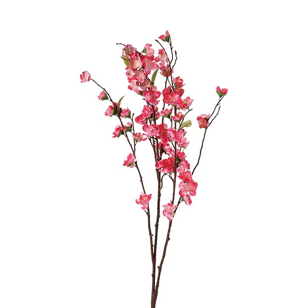 ATMOSPHERA - Tige fleur de cerisier artificielle - H110 cm - Blanc - large