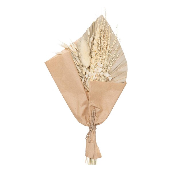 ATMOSPHERA - Bouquet fleurs séchées "Sea view" H31cm - large