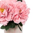 ATMOSPHERA - Composition florale artificielle pivoines H21,5 cm - vignette
