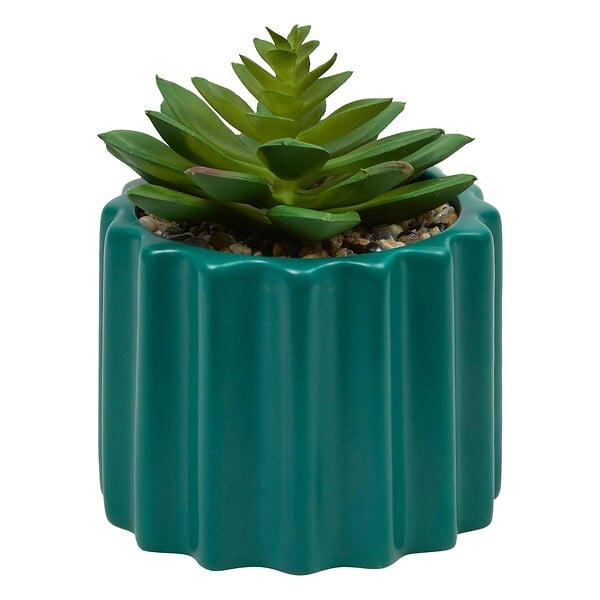 ATMOSPHERA - Plante artificielle en pot Flow 9,5x9,5cm - large