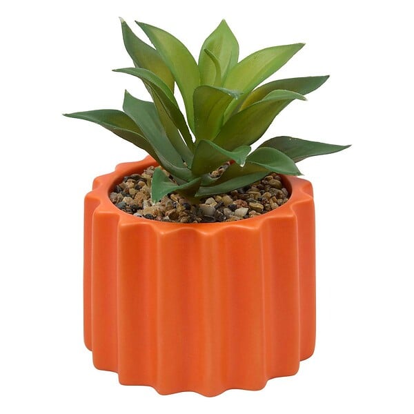 ATMOSPHERA - Plante artificielle en pot Flow 9,5x9,5cm - large