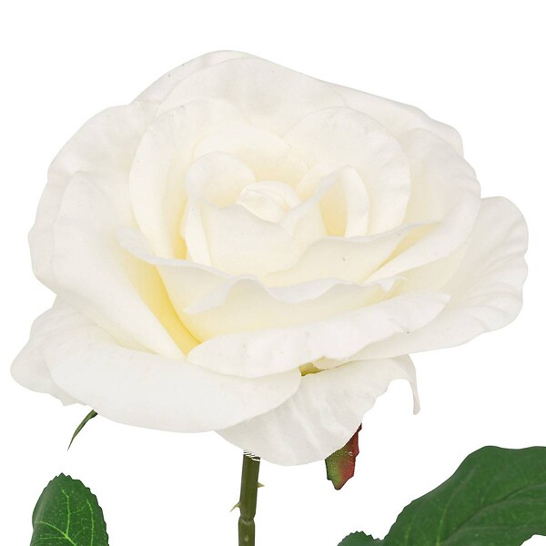 ATMOSPHERA - Tige de rose artificielle "Nexi" H50cm - large