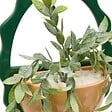 ATMOSPHERA - Plante artificelle suspendue Cheri 19,5x9cm - vignette