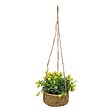 ATMOSPHERA - Rosier artificielle suspendue Musa 42 cm - vignette