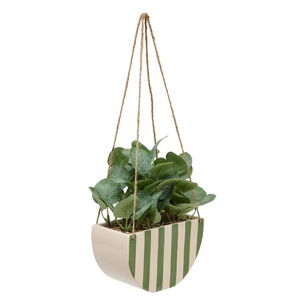 ATMOSPHERA - Plante artificelle suspendue Cheri 21x10cm - large