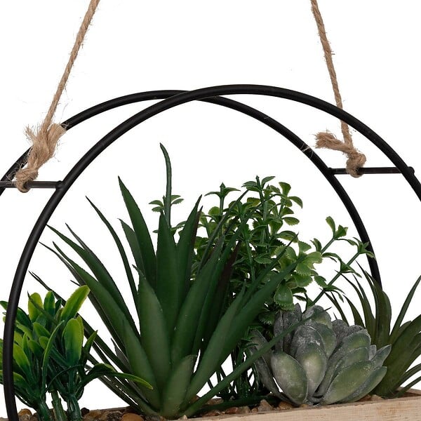 ATMOSPHERA - Plante artificielle suspendue "Krist" D20cm - large