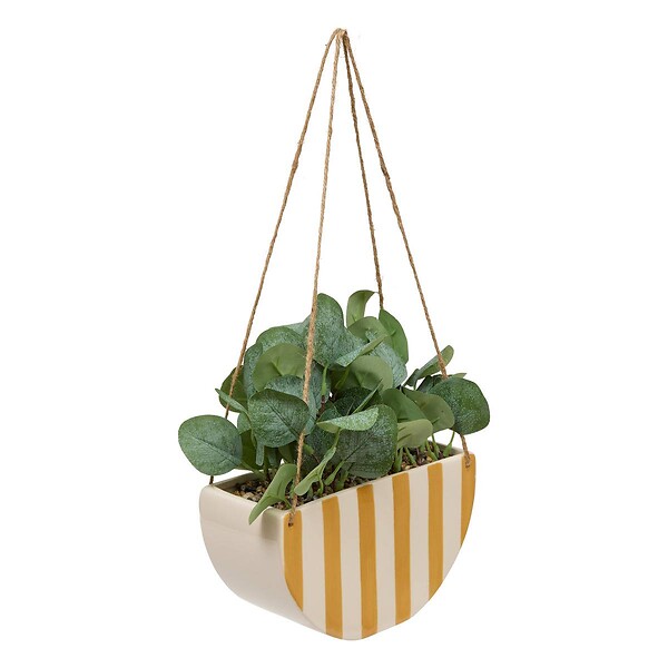 ATMOSPHERA - Plante artificelle suspendue Cheri 21x10cm - large