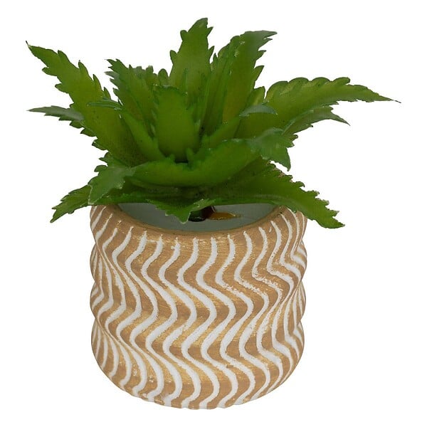 ATMOSPHERA - Plante artificielle petit format "Ubi" H7cm - large