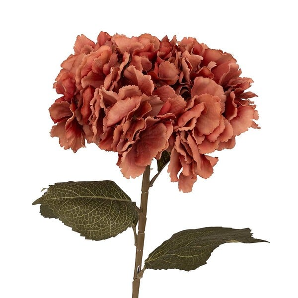 ATMOSPHERA - Tige d'hortensia artificiel prune H83cm - large
