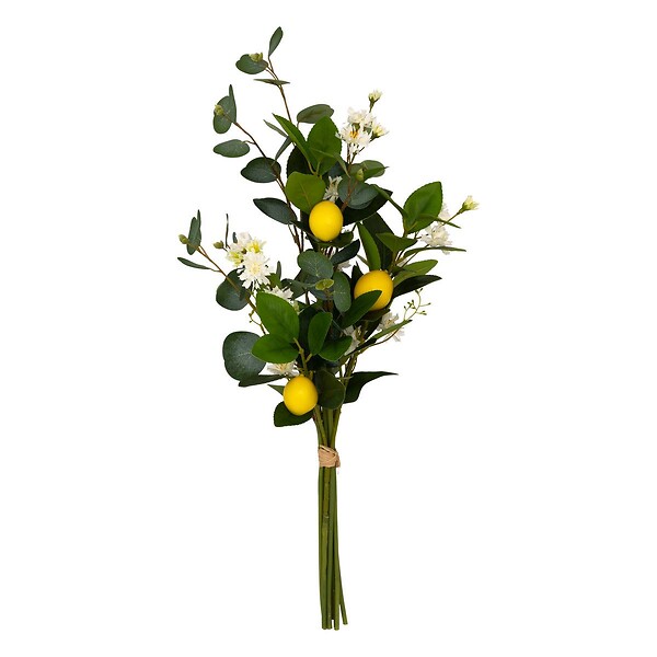 ATMOSPHERA - Bouquet de citron artificiel "Gilda" H64cm - large
