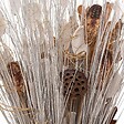 ATMOSPHERA - Fagot de fleurs séchées - blanc H100 cm - Multicolore - vignette