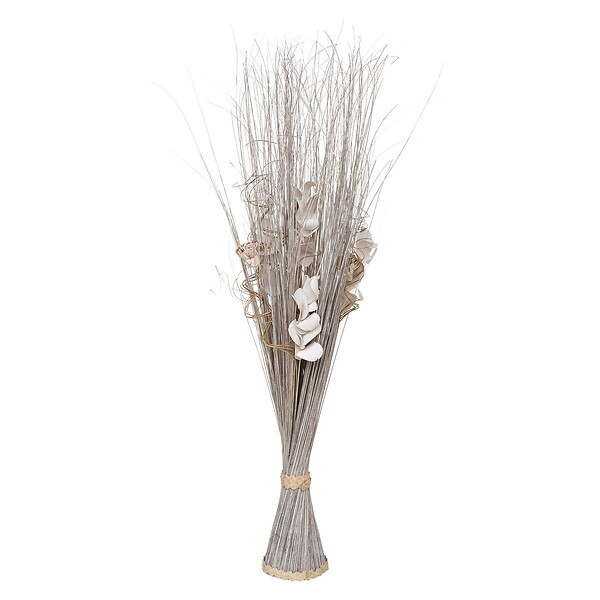 ATMOSPHERA - Fagot de fleurs séchées - blanc H100 cm - Multicolore - large