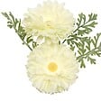 ATMOSPHERA - Composition Florale Artificielle Bina H19 cm avec Pot en Grès - vignette