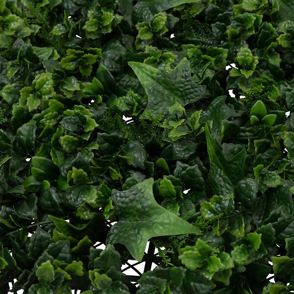 ATMOSPHERA - Carré végétal herbe "Izy" vert 50x50cm - large