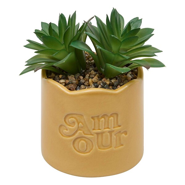 ATMOSPHERA - Plante artificielle en pot Cheri 13x10cm - large