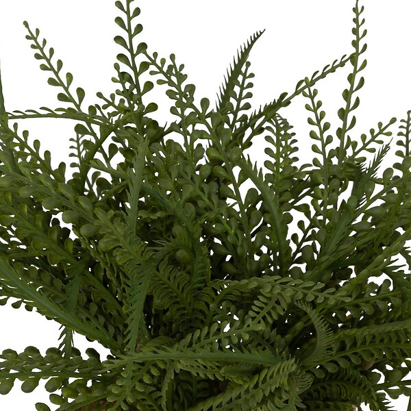ATMOSPHERA - Fougère artificielle en pot "Clemy" vert H45cm - large