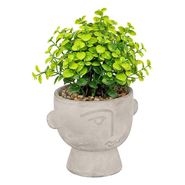 ATMOSPHERA - Plante artificielle "Dusty" H16cm - large