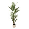 ATMOSPHERA - Palmier artificielle Merlo 187 cm avec Pot Blanc - vignette