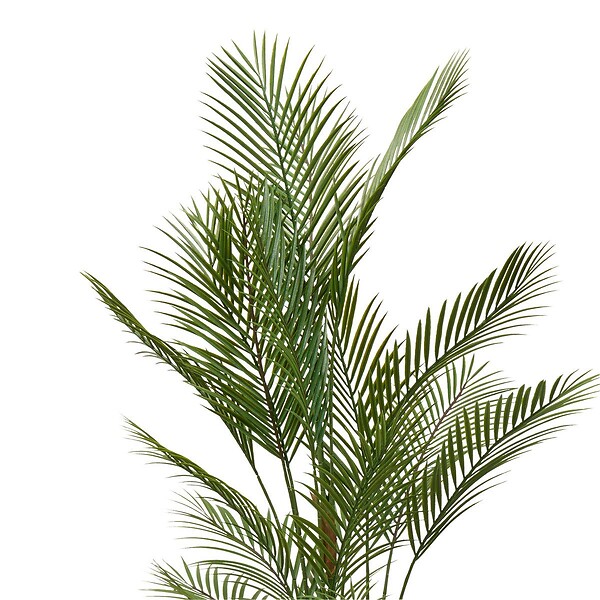 ATMOSPHERA - Palmier artificielle Merlo 187 cm avec Pot Blanc - large