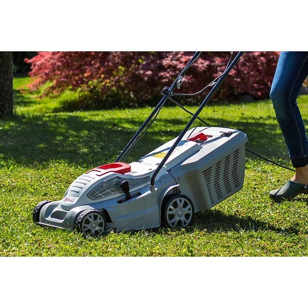 IKRA - Tondeuse électrique 1600W Largeur de coupe 38cm Tonte & Ramassage Pelouse, Tondeuse gazon Bac 45L IKRA - large