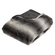 ATMOSPHERA - Plaid fourrure "Grizzli" 120x160 gris - vignette