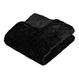ATMOSPHERA - PLAID FOUR TILDE NOIR 130X180 - vignette