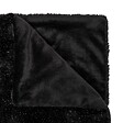 ATMOSPHERA - PLAID FOUR TILDE NOIR 130X180 - vignette