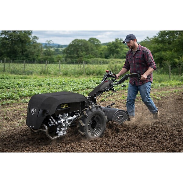 LAMBORGHINI - Motoculteur thermique Agricole 18CV 500Cm3 OHV 4T Démarrage électrique Fraises rotative 800mm Guidon réglable Lamborghini - large