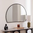 ATMOSPHERA - Miroir mural Alice noir 90x65cm - vignette