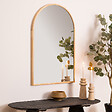 ATMOSPHERA - Miroir arche Kim bois 60x90cm - vignette