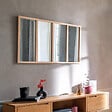 ATMOSPHERA - Miroir d'atelier "Nae" bois 116x76cm - vignette