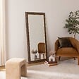 ATMOSPHERA - Miroir mural Anke marron 160x74cm - vignette