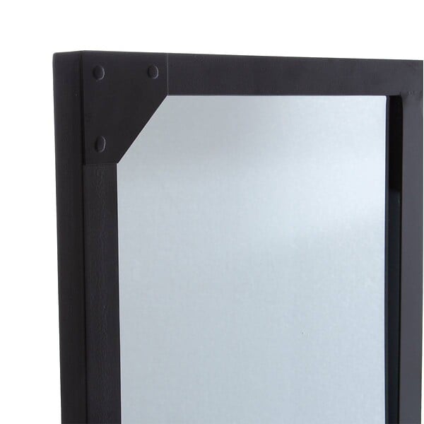 ATMOSPHERA - Miroir d'atelier "Lola" noir 116x76cm - large