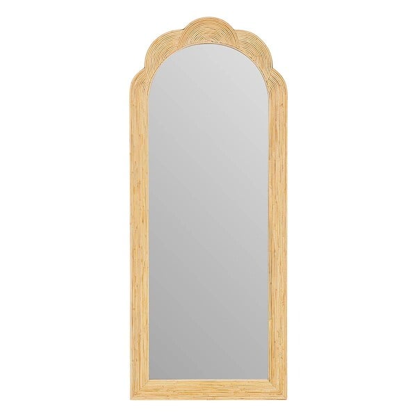 ATMOSPHERA - Miroir mural Maggie beige 170x70cm - large