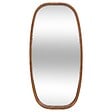 ATMOSPHERA - Miroir ovale Jasna bois 80x40cm - vignette