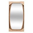 ATMOSPHERA - Miroir ovale Jasna bois 80x40cm - vignette