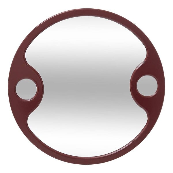 ATMOSPHERA - Miroir Austin D50cm bordeaux - large