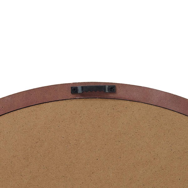 ATMOSPHERA - Miroir Austin D50cm bordeaux - large