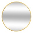 ATMOSPHERA - Miroir rond "Alice" D38cm or - vignette