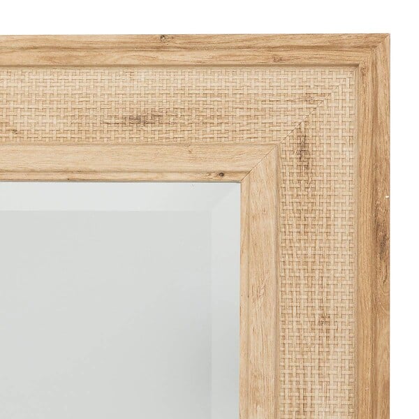 ATMOSPHERA - Miroir en cannage "Joanna" marron 195x72cm - large