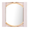 ATMOSPHERA - Miroir rond Kim bois D55cm - vignette