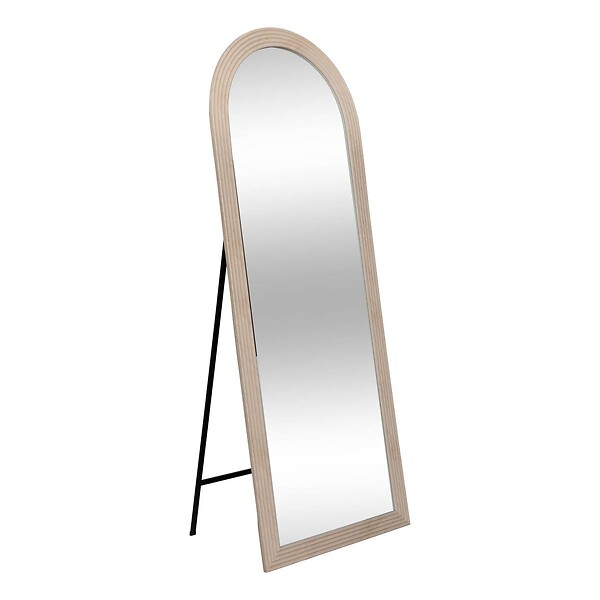 ATMOSPHERA - Miroir Hsur pied Helois 72x192cm beige - large