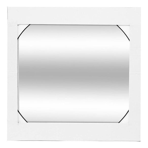 ATMOSPHERA - Miroir "Alice" en bois & métal D110cm noir - large