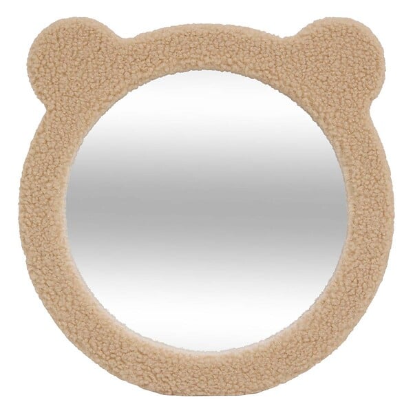 ATMOSPHERA - Miroir mural Beary marron 33,5x33,5cm - large