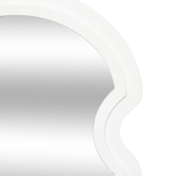 ATMOSPHERA - Miroir vague "Emily" blanc 114x54cm - large