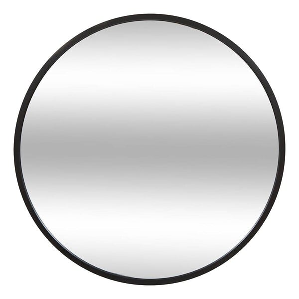 ATMOSPHERA - Miroir rond "Alice" D38cm noir - large