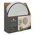 ATMOSPHERA - Miroir rond "Alice" D38cm noir - vignette