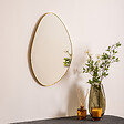 ATMOSPHERA - Miroir organique Roman doré 60x40cm - vignette